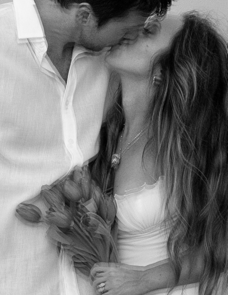 Engagement photo of Ashley Aucoin and Laine Golay with St. Augustine’s coastal scenery in the background