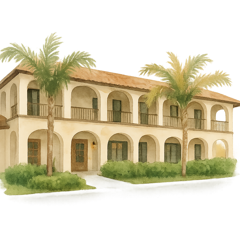 The Bayfront Inn watercolor