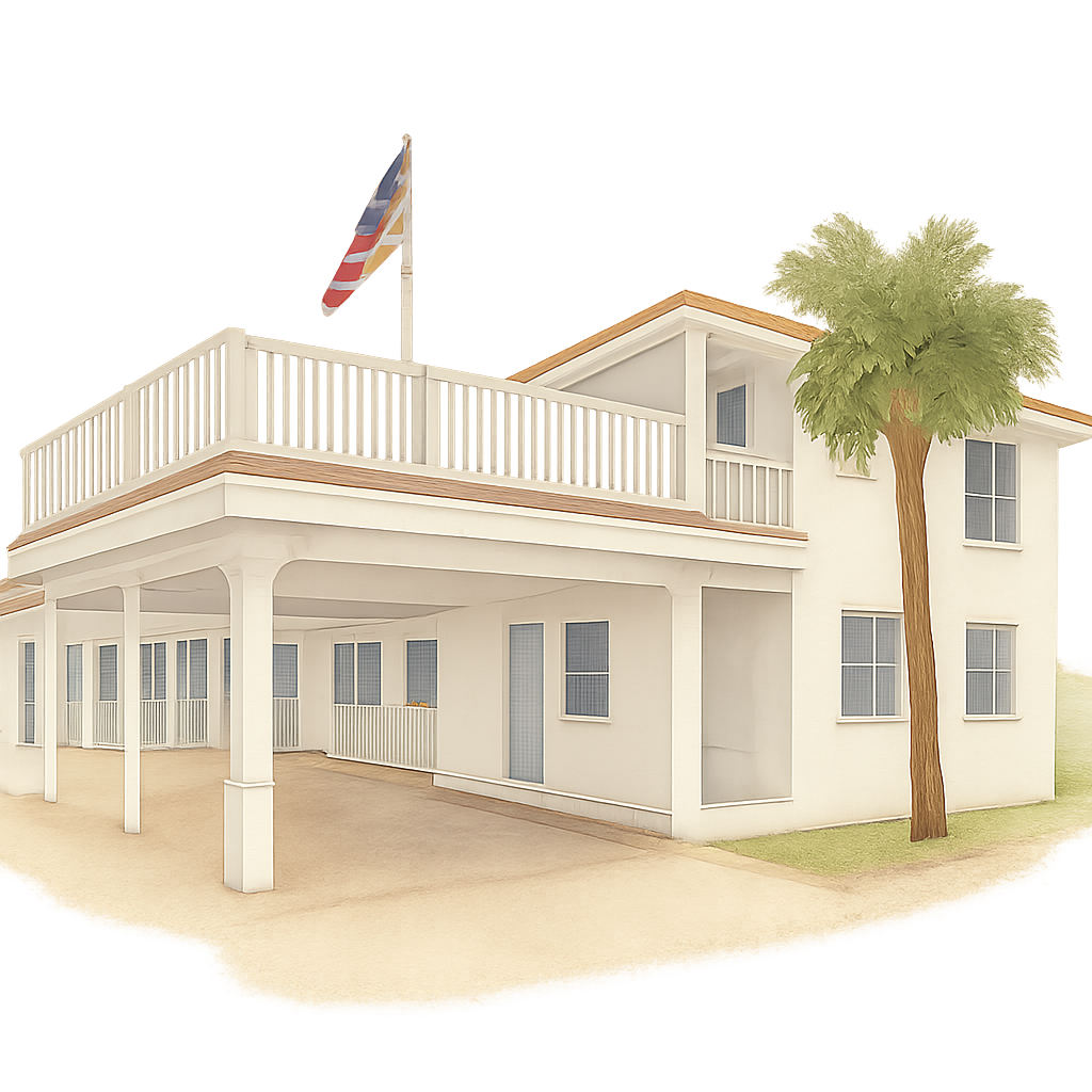 Marion Motor Lodge watercolor