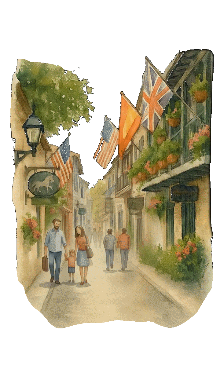 Animated GIF of St. George Street